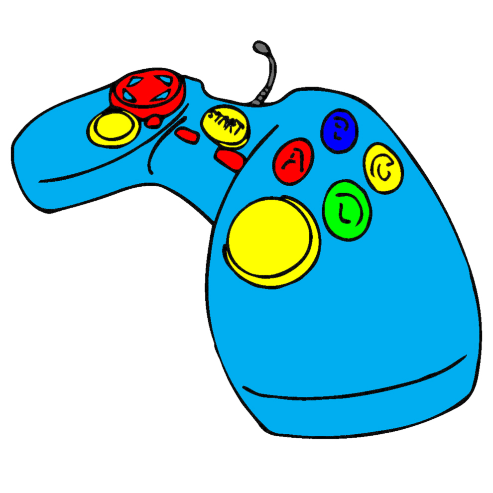 disegno di Joypad a colori