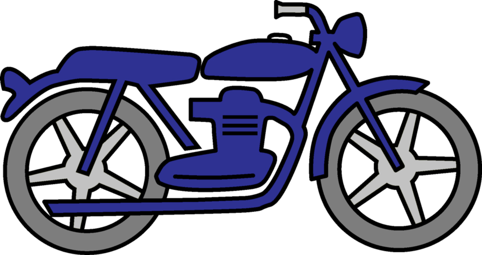 disegno di La Moto a colori