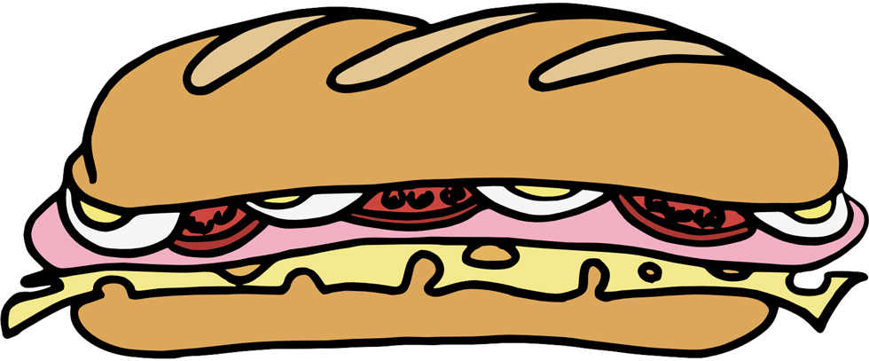 disegno di Sandwich a colori