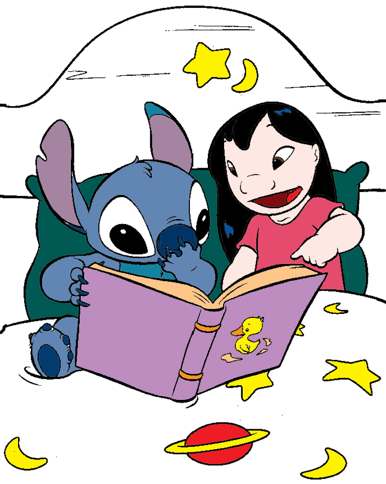 disegno di Lilo & Stitch Fiabe a colori