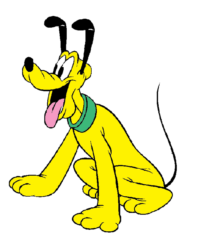 disegno di Disney Pluto a colori