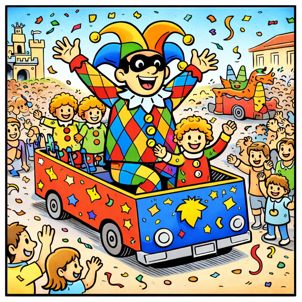 disegno di Carro di Allerchino  a colori