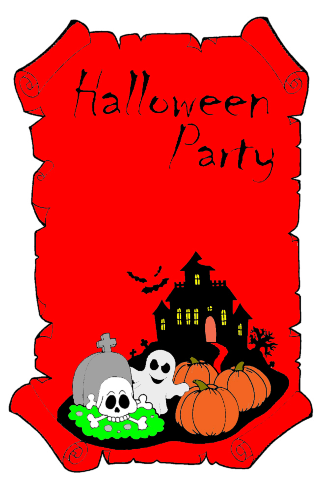 disegno di Halloween Party a colori