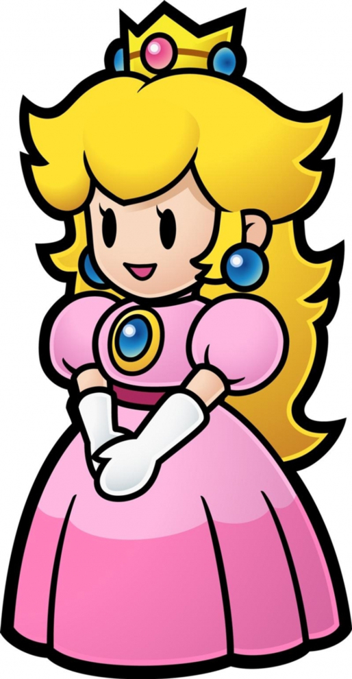 disegno di Peach  a colori