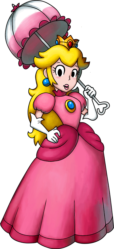 disegno di La Principessa Peach a colori