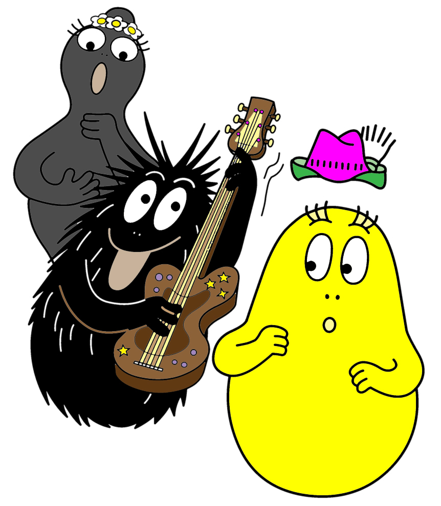 disegno di Barbapapà  a colori