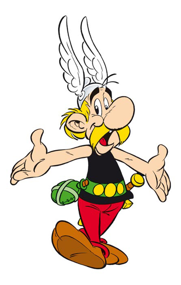 disegno di Asterix a colori