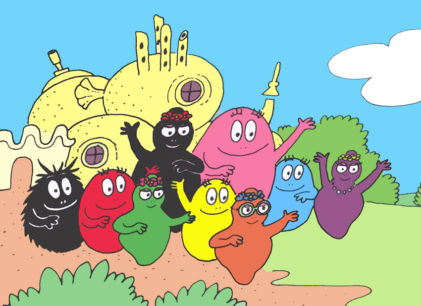 disegno di Barbapapà a colori