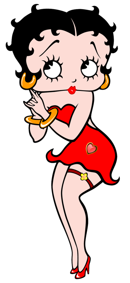 disegno di Betty Boop a colori