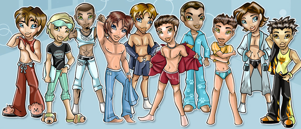 disegno di I Bratz Boys a colori