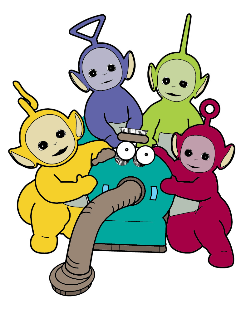 disegno di I Teletubbies a colori