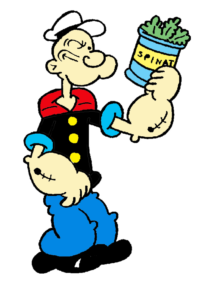 disegno di Popeye Braccio di Ferro a colori