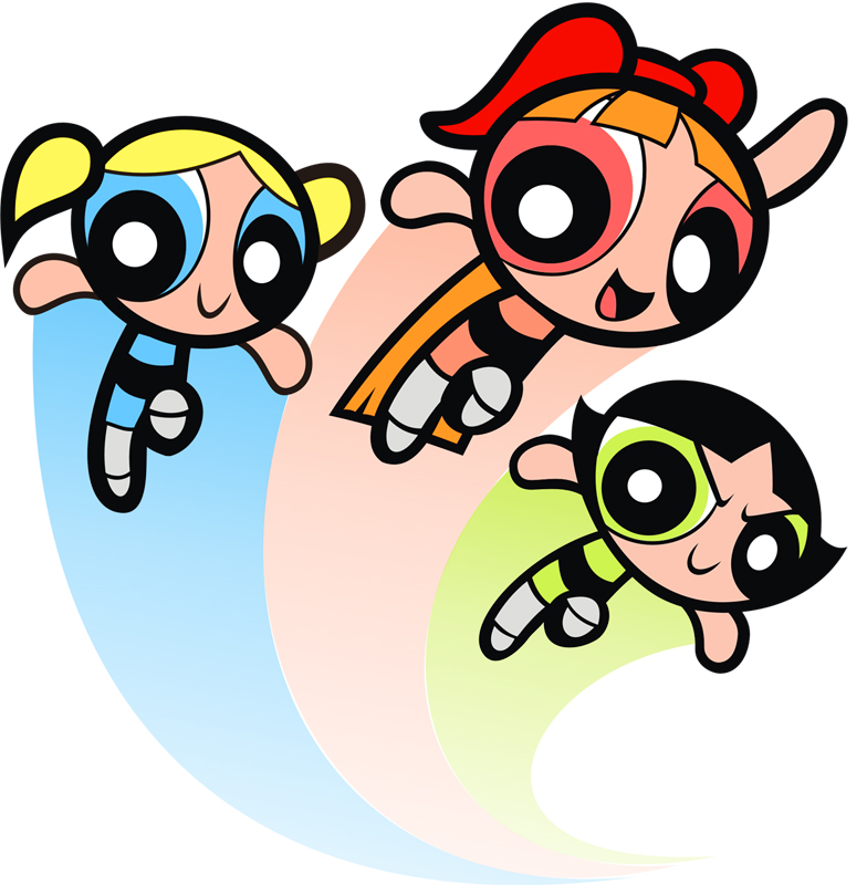 disegno di Powerpuff Girls a colori