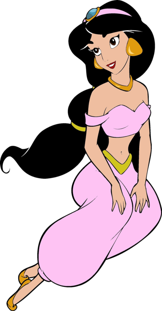 disegno di Principessa Jasmine a colori