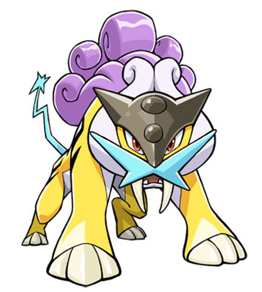 disegno di Raikou a colori