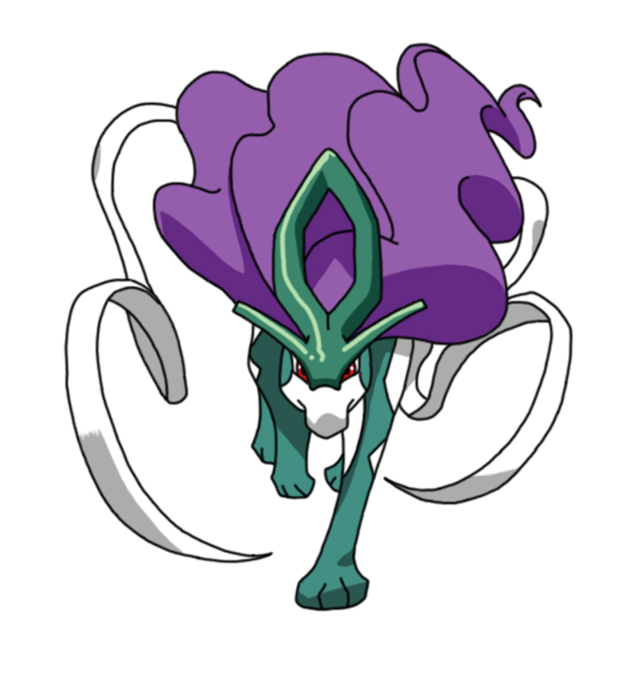 disegno di Suicune a colori