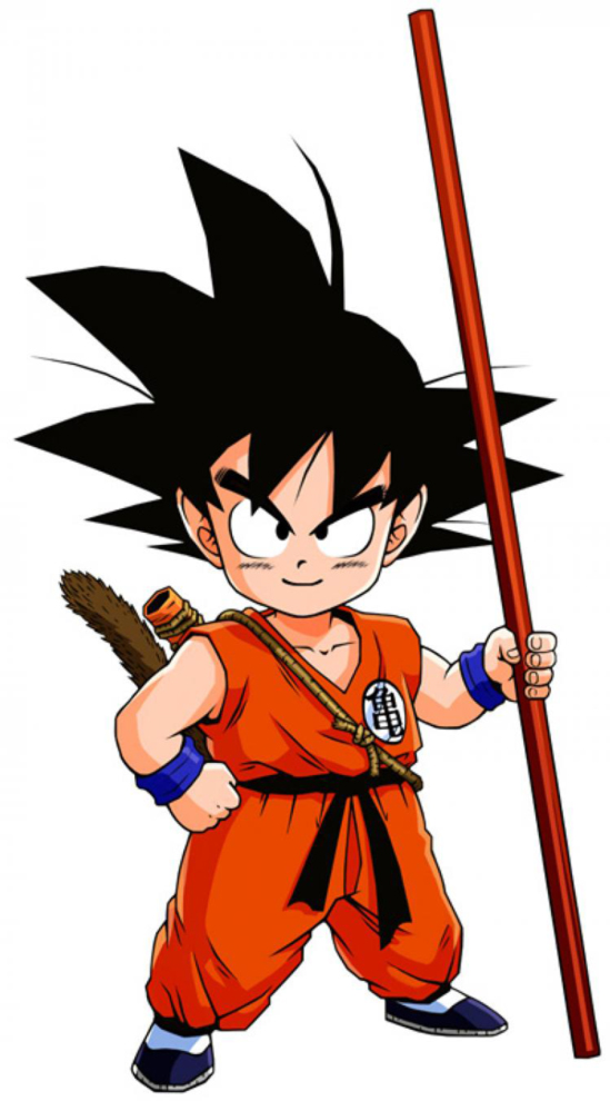 disegno di Goku Dragon Ball a colori