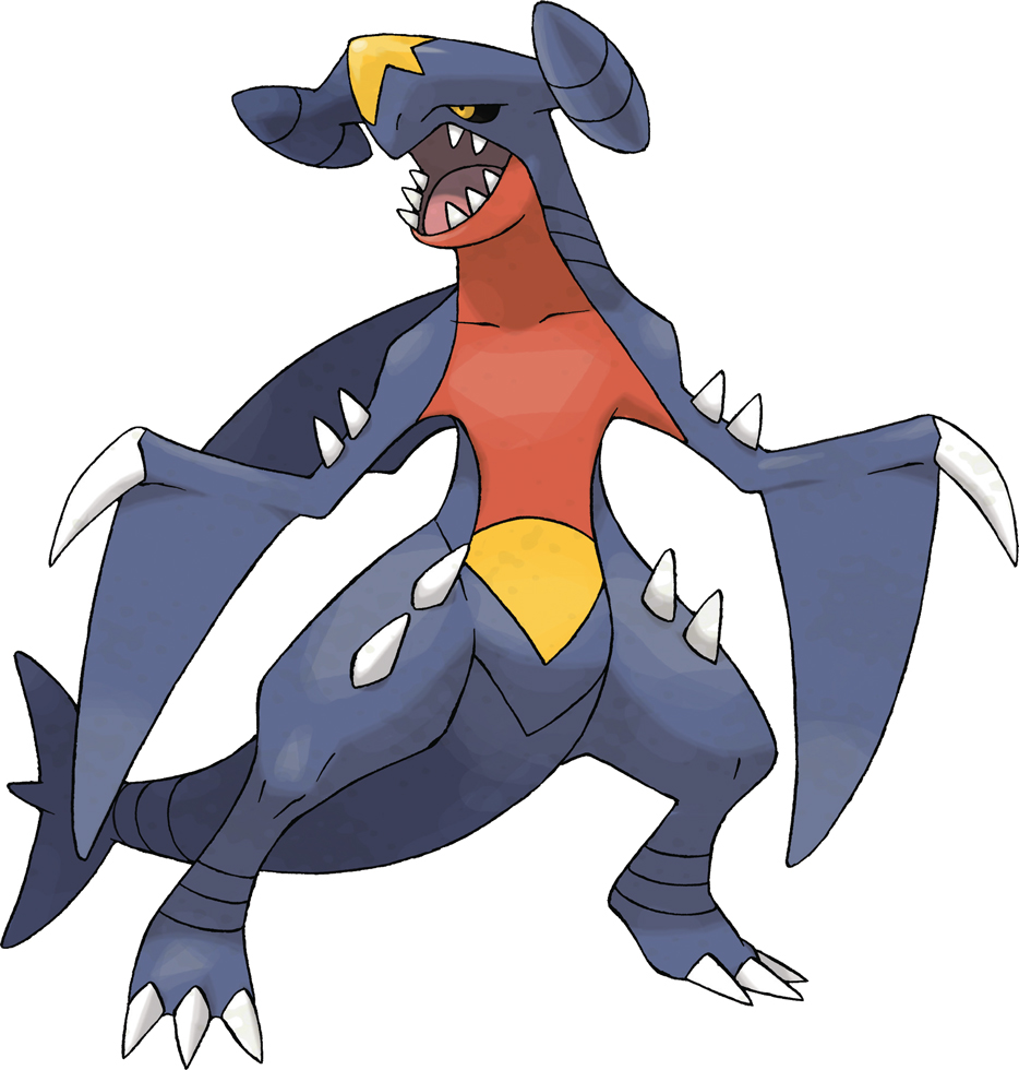 disegno di Pokemon Garchomp a colori