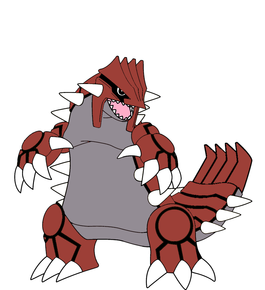 disegno di Pokemon Groudon a colori