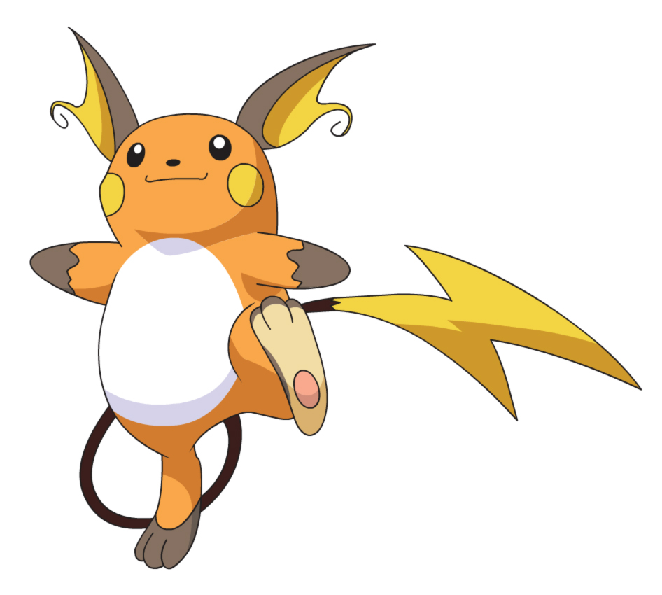 disegno di Pokemon Raichu a colori