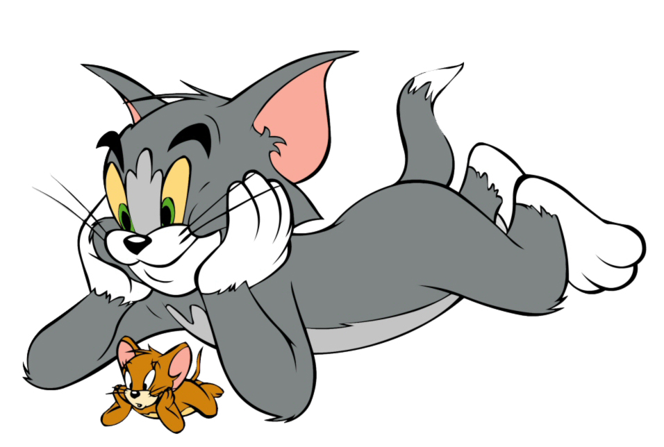 disegno di Tom e Jerry a colori