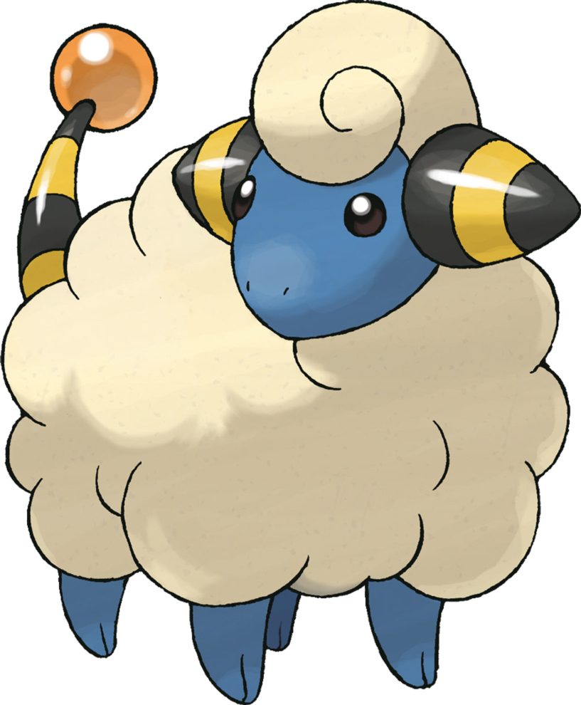 disegno di Pokemon Mareep a colori