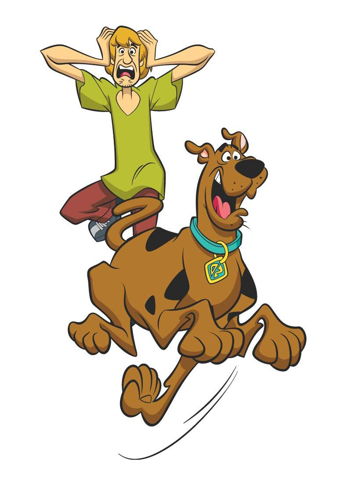 disegno di Scooby Doo e Shaggy Rogers a colori