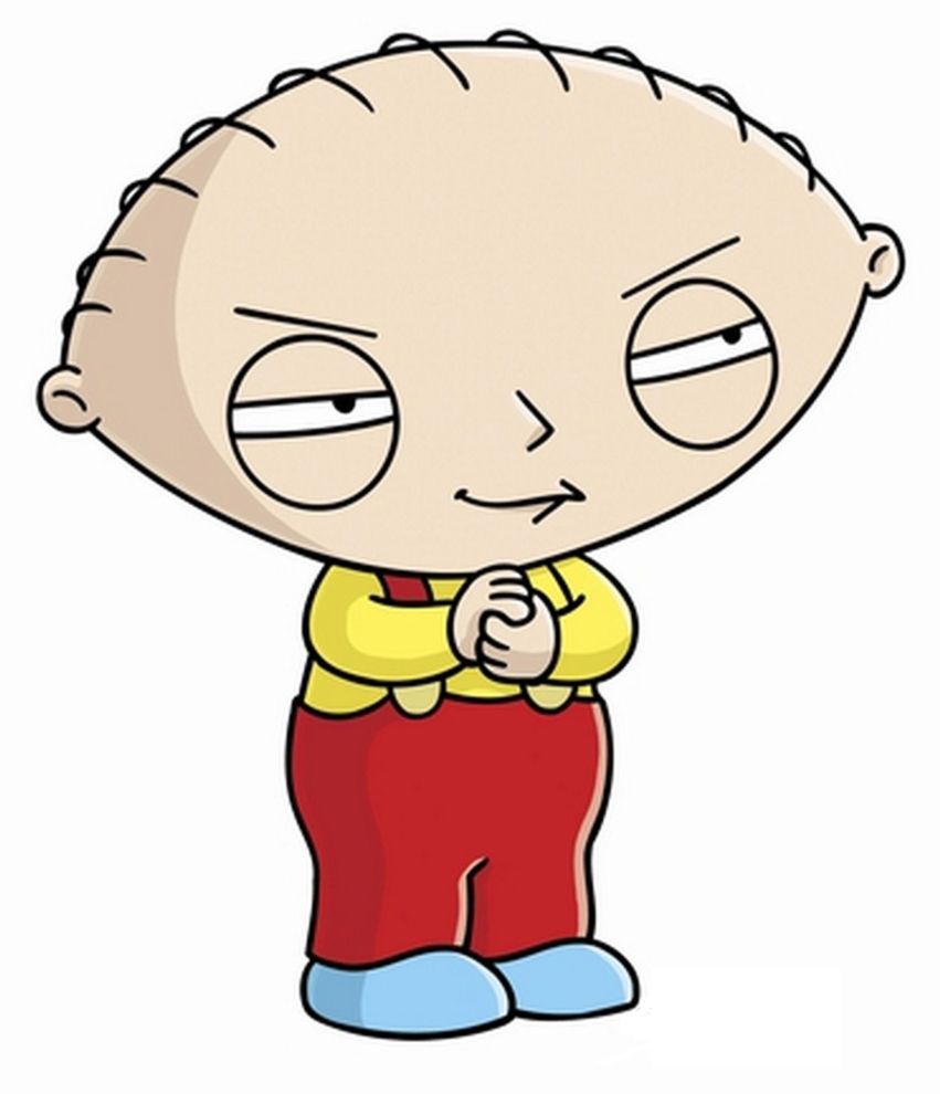 disegno di Stewie Griffin a colori