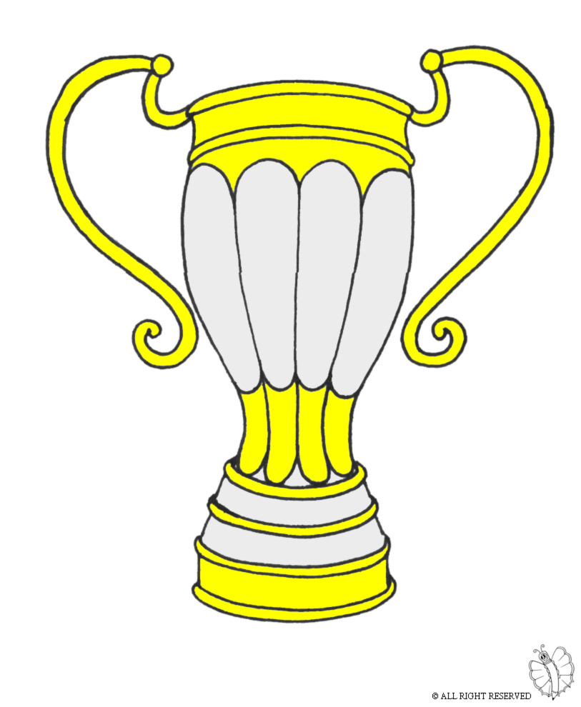 disegno di Trofeo a colori