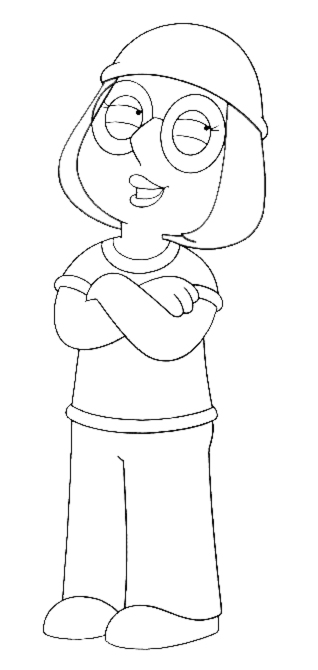 disegno di Meg Griffin da colorare